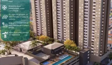 Apartamento Vl Prost Souza, 3 quartos, 69 m² , lazer total, duas garagens cobertas, local excelente