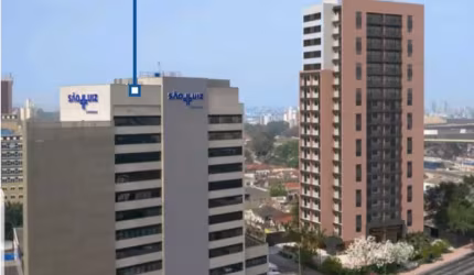 Conjunto de salas 32 m² no Botafogo, ao lado do Hospital São Luiz, com café, auditório, sala reuniões