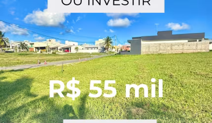 Oportunidade! Lote 200m² no Condomínio Imperial Macaíba – Apenas R$ 55 mil