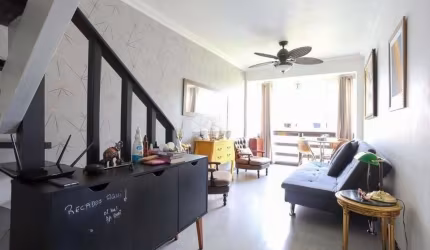 Cobertura 2 dormitórios 165m² 1 vaga no Petrópolis