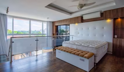 Apartamento decorado 1 dormitório duplex no bairro passo d'areia