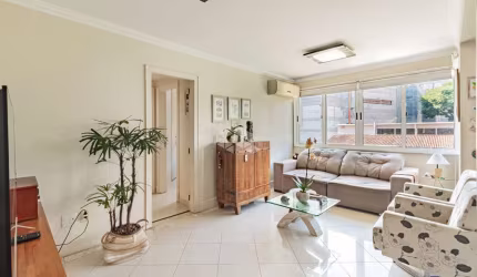 Apartamento de dois quartos e duas vagas, em frente ao novo Bourbon