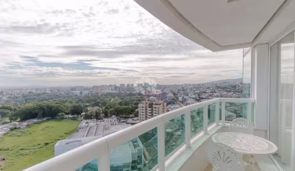 Apartamento com dois quartos e vista pro mundo, no Três Figueiras