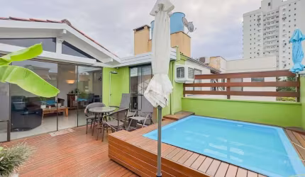 Cobertura 4 dormitórios 2 suítes 180m² 2 vagas no bairro Jardim Botânico
