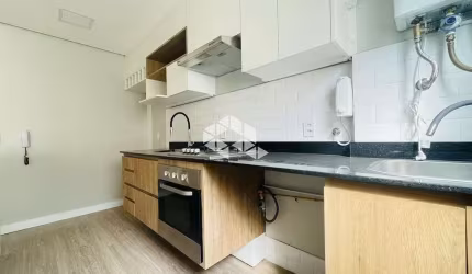 APARTAMENTO DE 02 QUARTOS, COZINHA, SALA E BOX COBERTO PERTO UNIRITTER