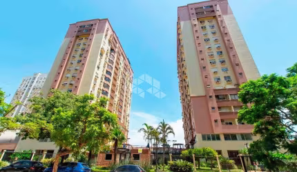 Apartamento 3 quartos, sendo 1 suíte, living com sacada e churrasqueira, 02 vagas de garagem