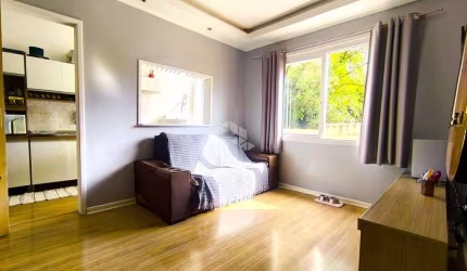 Apartamento térreo de 1 dormitório com 1 vaga no bairro Gloria!