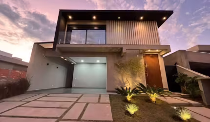 Casa Alto Padrão para Venda em Itu, Residencial Saint Paul, 3 dormitórios, 5 banheiros, 4 vagas