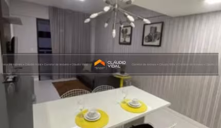 Apartamento MOBILIADO com 50 m² no 1/4, Caminho Das Árvores - Salvador - BA