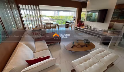 Belíssimo apartamento vista mar, 3/4 (2 suítes) em Patamares
