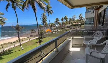 Apartamento mobiliado 2/4 em frente ao mar, em Vilas do Atlântico, Lauro de Freitas - BA