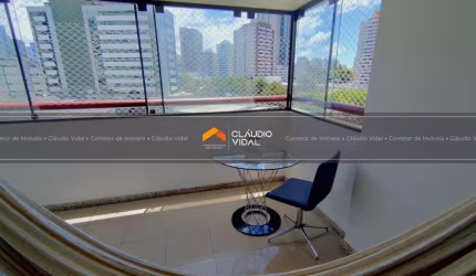 Excelente apartamento com 4/4 com dependências no Lot. Aquarius (Pituba
