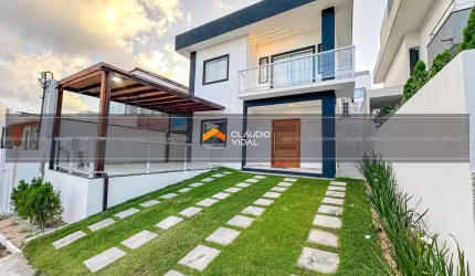 Casa Duplex com piscina privativa,  4/4 no Caji, Lauro de Freitas -  BA