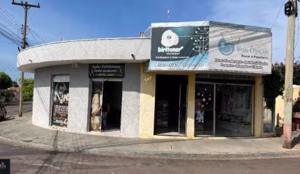 Salão com comércio para venda no bairro Recanto Verde em Birigui