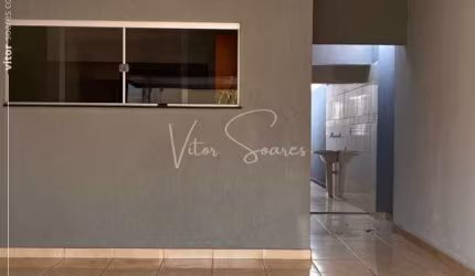 Casa á venda em birigui no bairro portal da pérola; casa com 2 quartos, sala de tv, Cozinha, Banheiro social e Garagem coberta