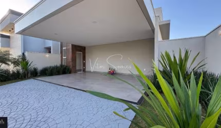 Imóvel de luxo no Jardim Pinheiros: Casa em condomínio com 3 suítes, 2 salas e 2 vagas de garagem em Birigüi-SP