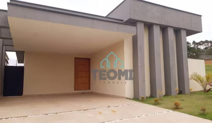 Casa com 3 dormitórios sendo 2 suítes à venda, 140 m² por R$ 720.000 - Condomínio Cataguá Way Sul - Taubaté/SP