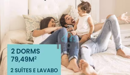 Apartamento com 2 dormitórios à venda, 79 m² por R$ 482.000,00 - Jardim das Nações - Taubaté/SP
