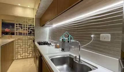 Apartamento com 2 dormitórios à venda, 72 m² por R$ 620.000,00 - Edifício Solar Independência - Taubaté/SP