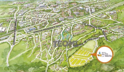 Terreno à venda, 250 m² por R$ 130.000,00 - Itapecerica - Taubaté/SP