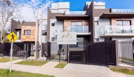 Sobrado novo 3 dormitórios sendo 1 suítes,  à venda no Abranches - Curitiba/PR
