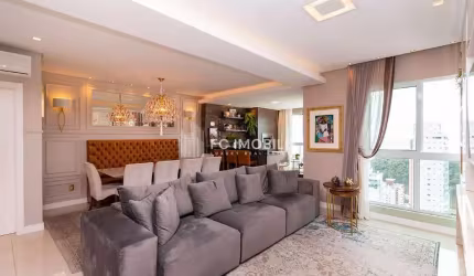 Apartamento com 1 suíte + 2 Demi suítes, à venda no Edifício Império da Ondas Residence em Balneário Camboriú