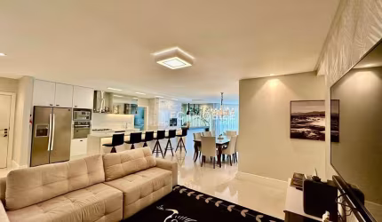 Apartamento com 3 suítes, mobiliado e decorado, à venda no edifício Brava Beach Corais na Praia Brava em Itajaí/SC