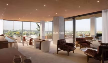 Apartamento no Mossunguê com 3 suítes, 4 vagas