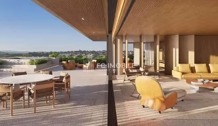 Cobertura duplex de alto padrão com 4 suítes, à venda no Bigorrilho - Curitiba/PR