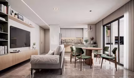 Apartamento com 2 quartos sendo 1 suíte, à venda em Boa Vista - Curitiba/PR