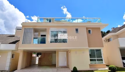 Casa em condomínio com 4 suítes, à venda em Santa Felicidade - Curitiba/PR