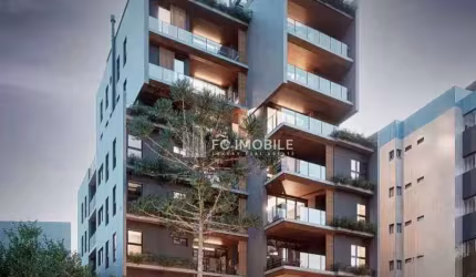 Apartamento Garden com 137 m² privativos e 4 suítes, à venda no bairro Juvevê - Curitiba/PR