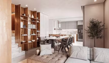 Apartamento duplex com 3 quartos sendo 1 suíte, à venda no bairro Portão - Curitiba/PR