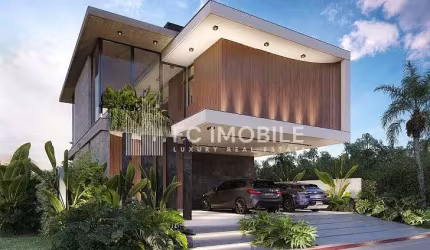Casa  em condomínio com 4 suítes,  à venda no Colinas de Camboriú Village, Várzea do Ranchinho - Camboriú/SC