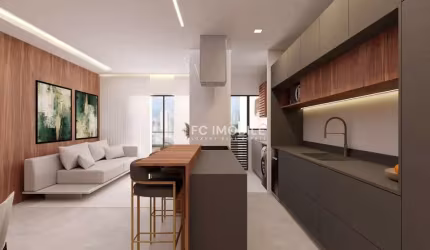 Apartamento com 2 quartos sendo 1 suíte,  à venda no Bacacheri - Curitiba/PR