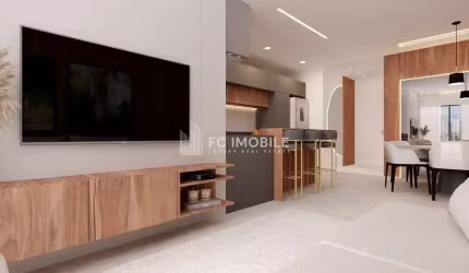 Cobertura Duplex com 180 m² privativos, 3 suítes,  à venda no Bacacheri - Curitiba/PR