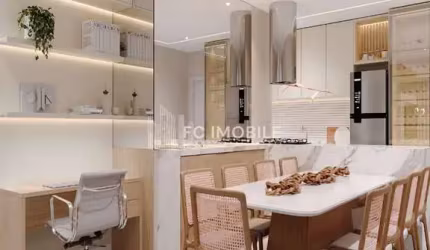 Apartamento com 78 m² privativos, 2 suítes, à venda no Água Verde - Curitiba/PR