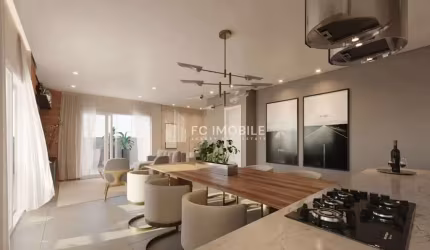 Cobertura Duplex com 3 quartos sendo 1 suíte, à venda  no Campo Comprido - Curitiba/PR