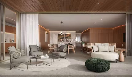 Apartamento com 215 m² privativos, 3 suítes, à venda no Cabral - Curitiba/PR