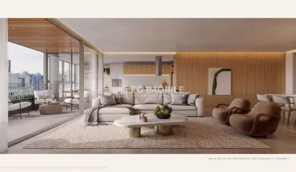 Apartamento com 255 m² privativos, 3 suítes, à venda no Cabral - Curitiba/PR