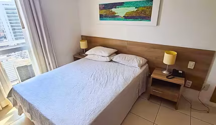 Oportunidade - Flat de Luxo com 2 Suítes no Centro de Nova Iguaçu!