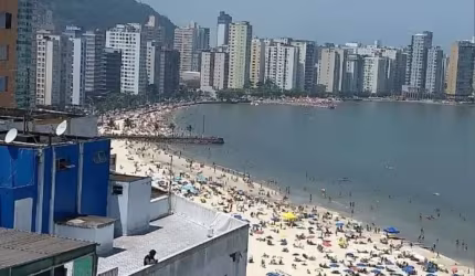 Venda Sala Living Com Vista Mar, no Gonzaguinha, em São Vicente - SP