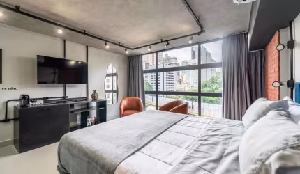 Studio para Locação em São Paulo, Centro, 1 dormitório, 1 banheiro