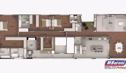 Apartamento para venda em Cerqueira César, com 267 m²