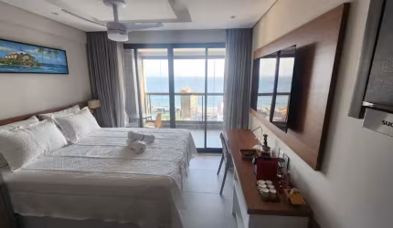 Apartamento vista mar na Barra