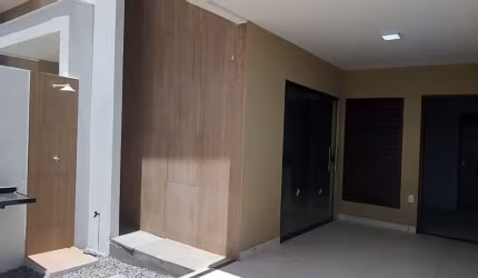 Linda casa com 02 quartos, 01 com suite em Parnamirim - RN
