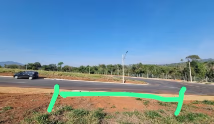 Terreno à venda em condomínio fechado a 13 minutos do centro de Atibaia