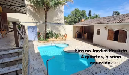 SOBRADO 4 QUARTOS PISCINA AQUECIDA JD PAULISTA