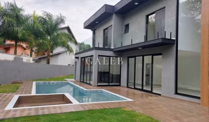 Sobrado à venda com 4 suítes, 306m² construído, condomínio de alto padrão, condomínio clube