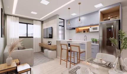 Apartamentos à venda com 01 suíte, 46,69m² ou 66,07m²